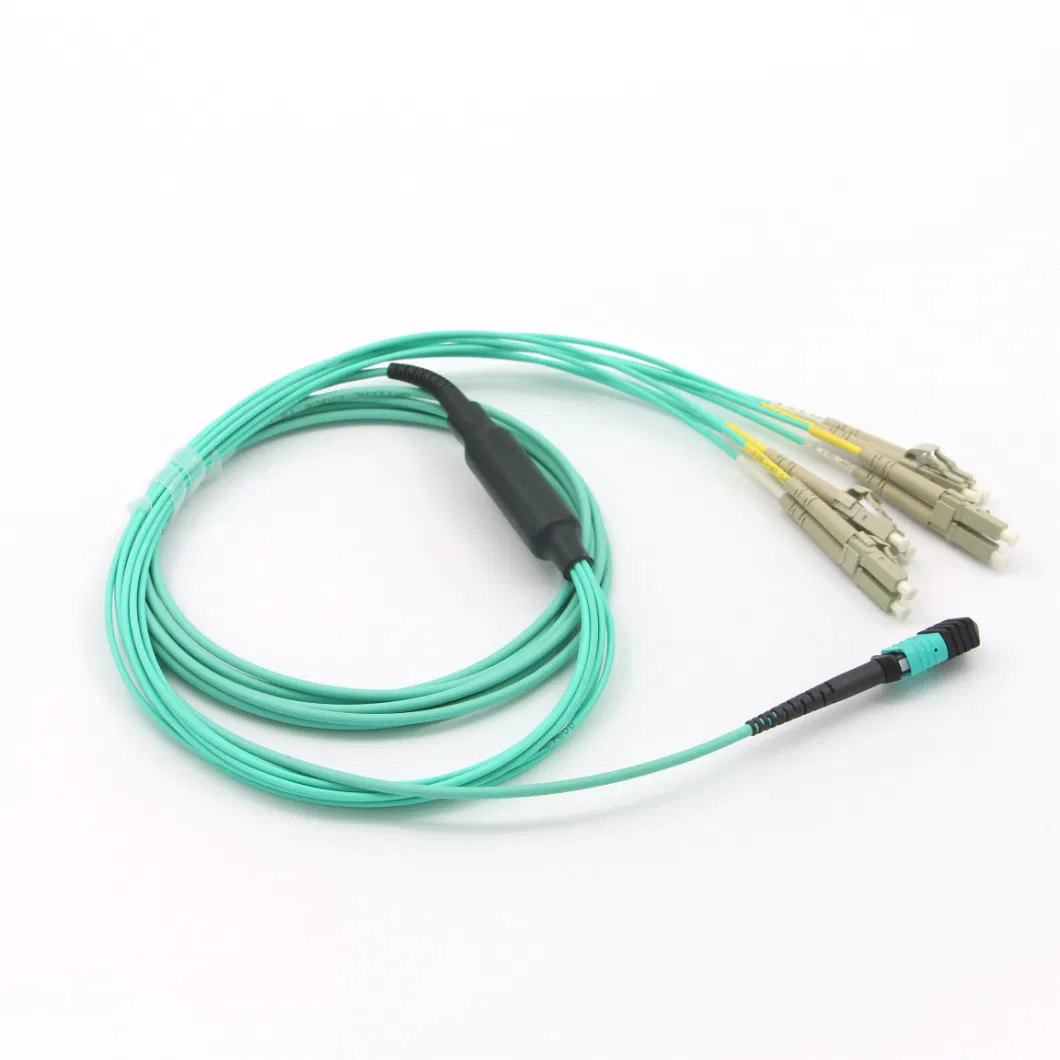 High Density Transmission MPO-MPO Fiber Optical Cable Jumper Patch Cord