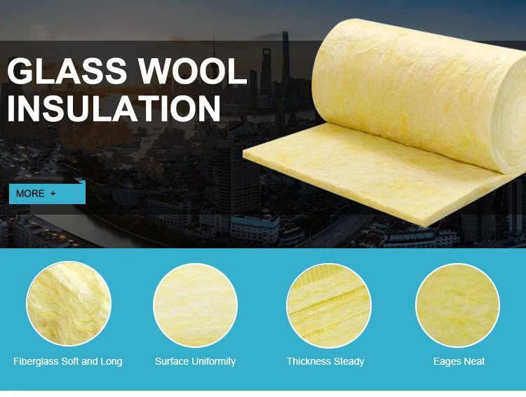 Waterproof Insulation Materials Glass Wool Blanket