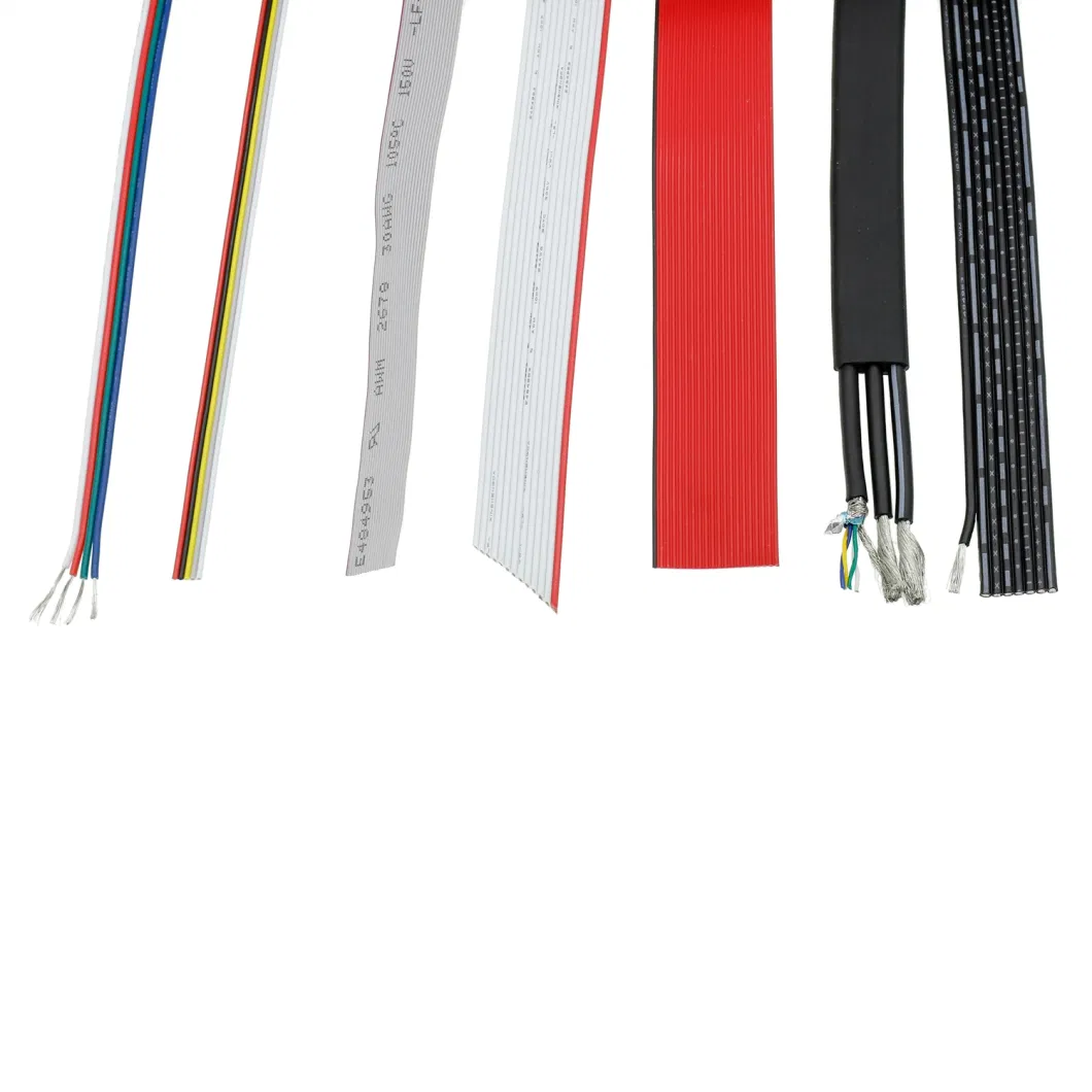 UL Awm PVC Jacket Flexible Electrical Flat Ribbon Cable for IDC Connector