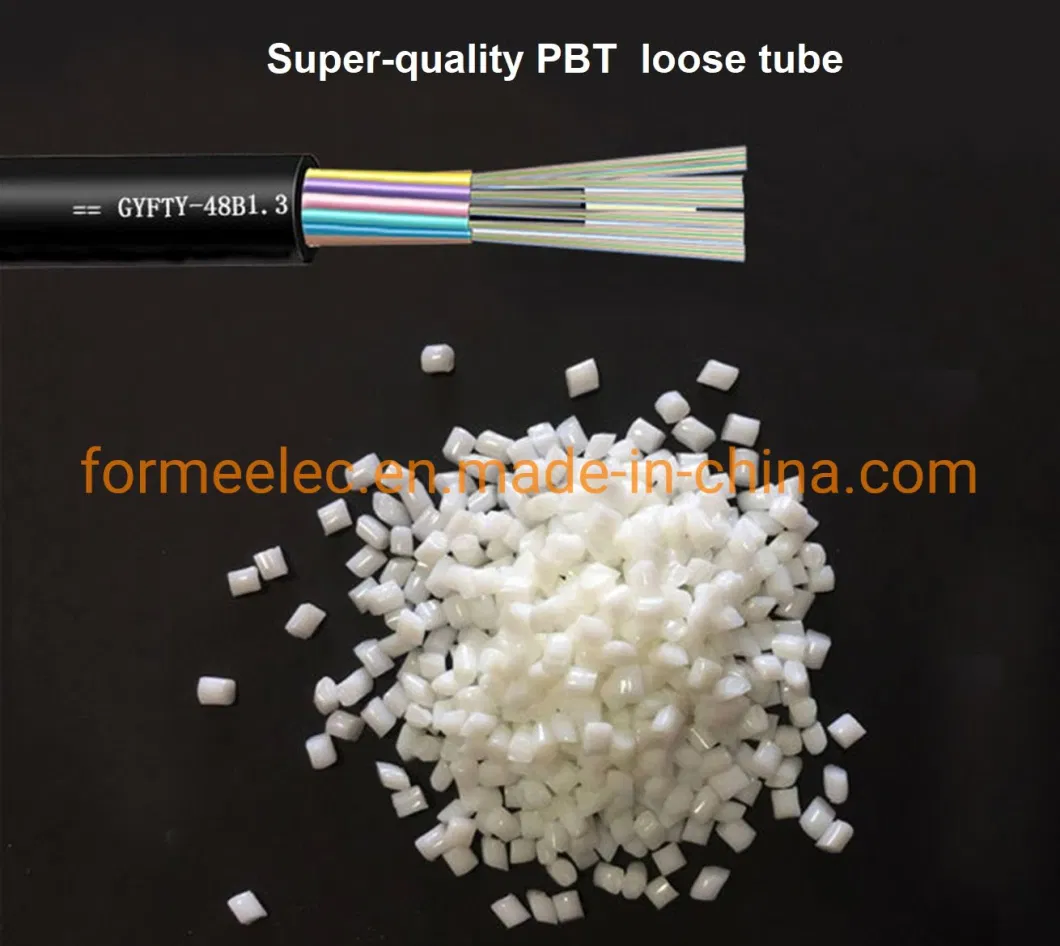 Non-Metallic Optical Fiber Cable Aerial Anti-Lightning Non-Armored Cable GYFTY 12 Core Fiber