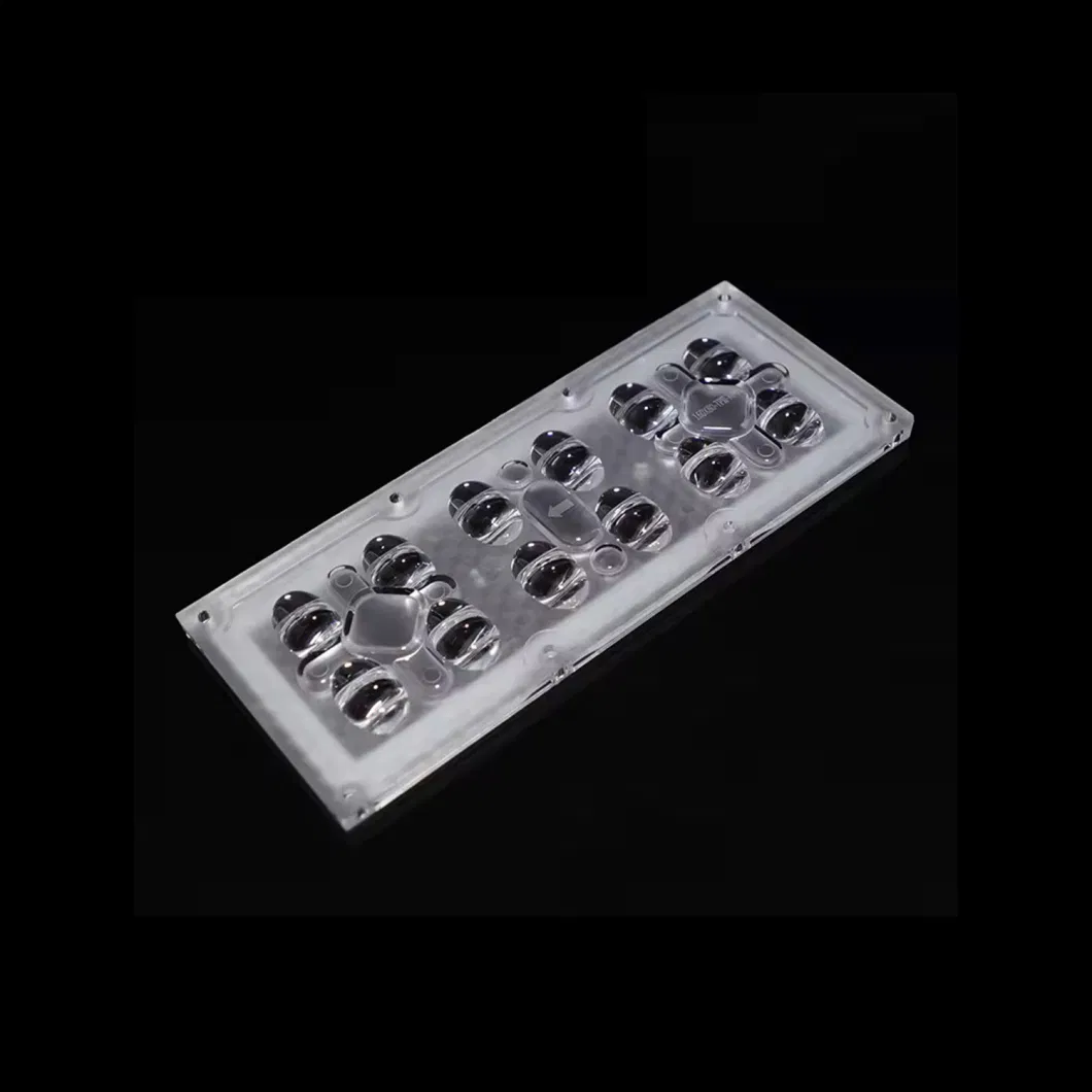 2*6 LED Array Optics Multiple Angles Available for Different Lighting Applications