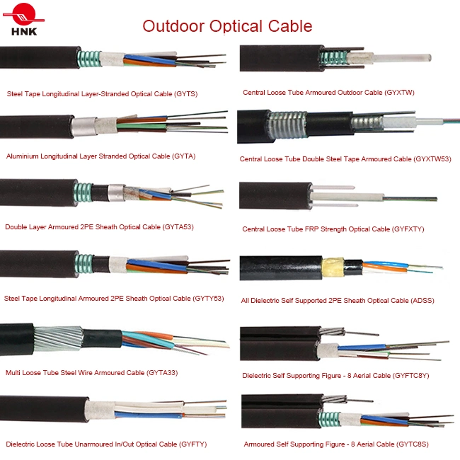 Outdoor Indoor Single Mode Multimode Fiber Optic Cable