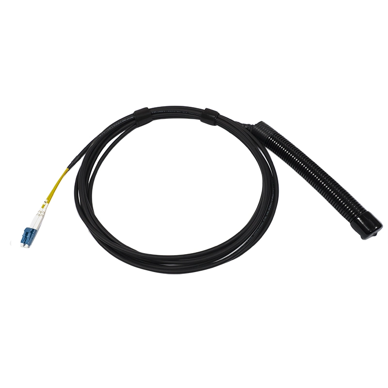 Waterproof Ftta Cpri Outdoor Armoured Fiber Optic Patchcord Duplex LC Upc/APC Breakout Fiber Optic Cable