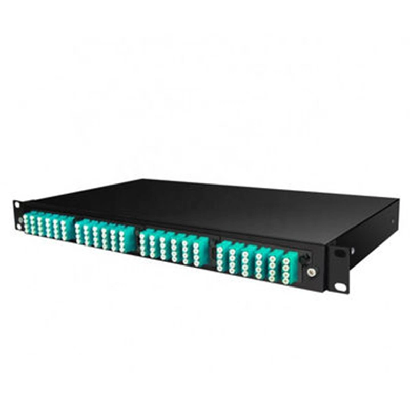 3u MPO MTP High Density Full Loaded Optical Fiber Terminal Box Fiber Optic Distribution Box Fiber Optic Patch Panel