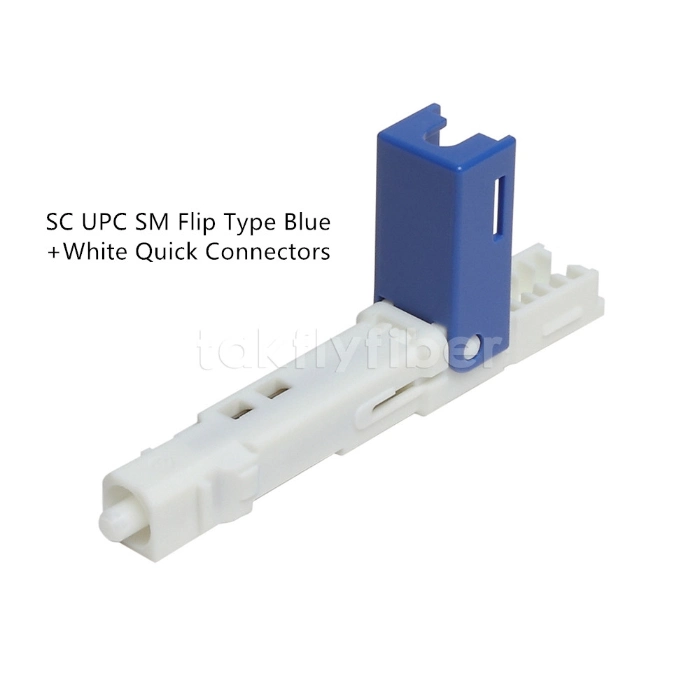 FTTH Sc APC Upc Fiber Optic Mechanical Connector Sm Single Mode Sc Fast Connector