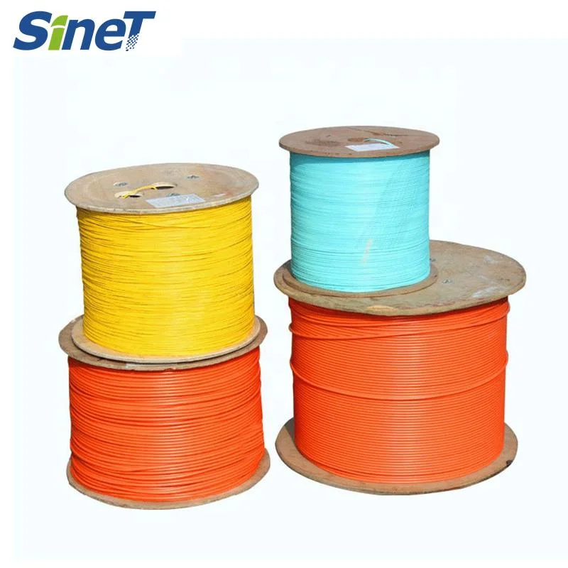 2.0mm 3.0mm Single Mode 1core Yellow Indoor Simplex Fiber Optical Cable