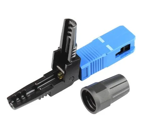 High Performance Sc LC Upc APC FTTH Optical Fiber Fast Connector