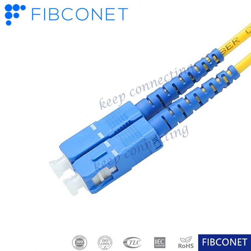 Fiber Optic/Optical Patch Cord Singlemode PVC LSZH Fiber Patch Cabling