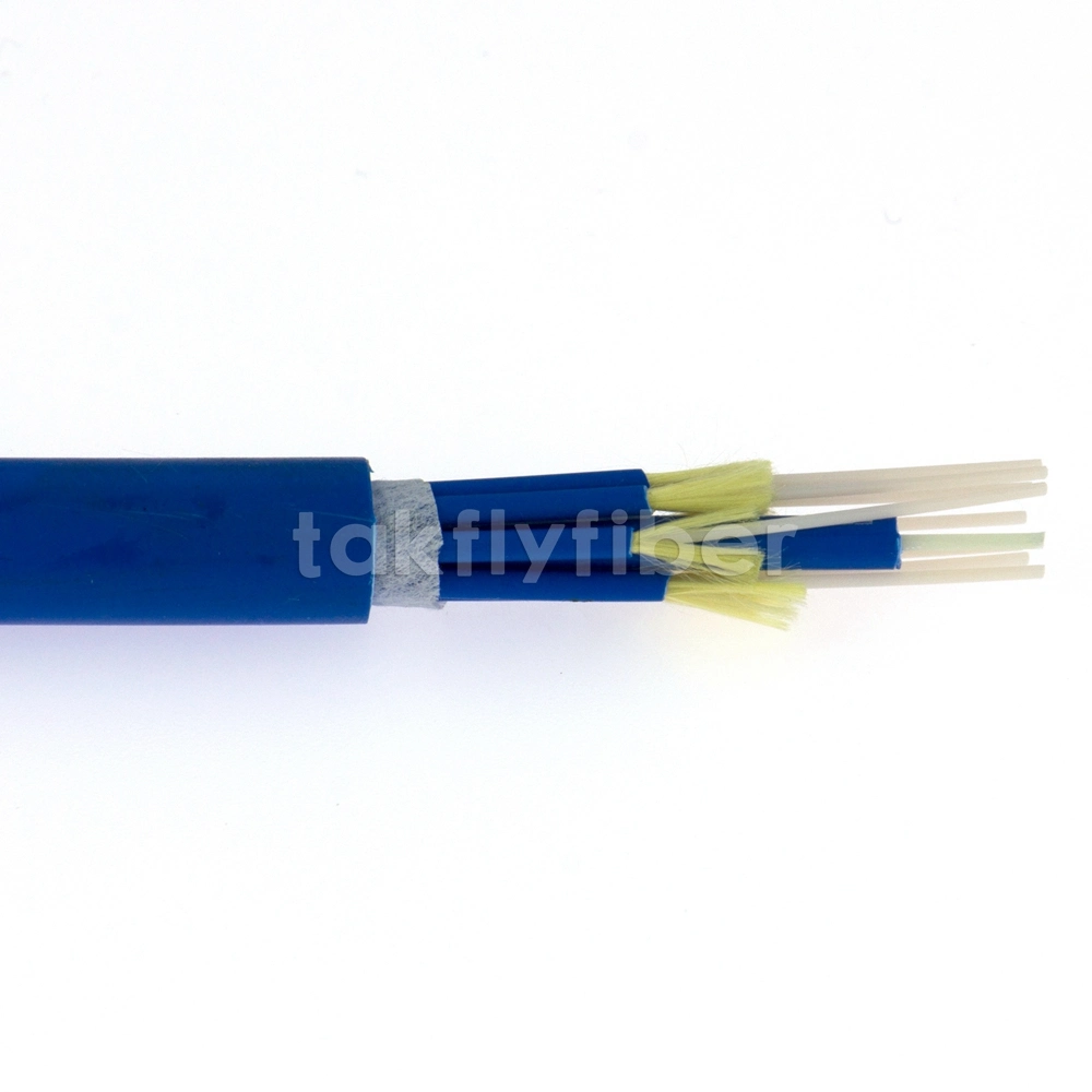 96 Multicore Indoor Distrubution Loose Tube Fiber Optic Cable for FTTH