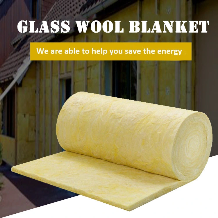 Waterproof Insulation Materials Glass Wool Blanket