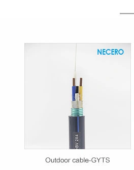 Single Mode Spiral Armor Indoor 2 Core Fiber Optic Cable with Braiding