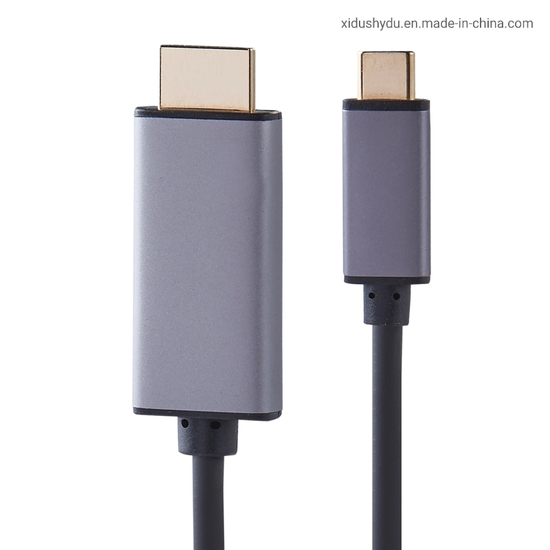 PS176 2m 4K 60Hz USB Type C to HD Cable Male to Male EMI