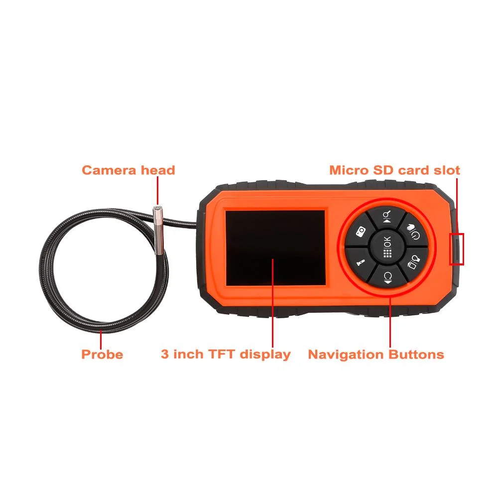 Reasonable Layout Small Size Portable and Convenient Household Inspection Camera