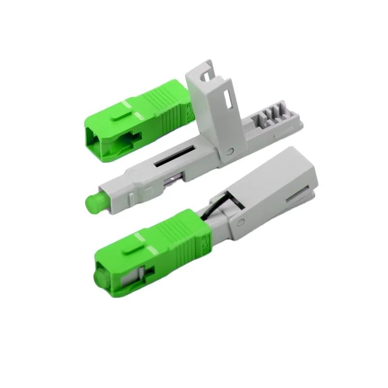 FTTH Quick Assembly Connector Sc APC Fiber Optic Fast Connector Sc Upc Optical Fiber Sc Fast Connector