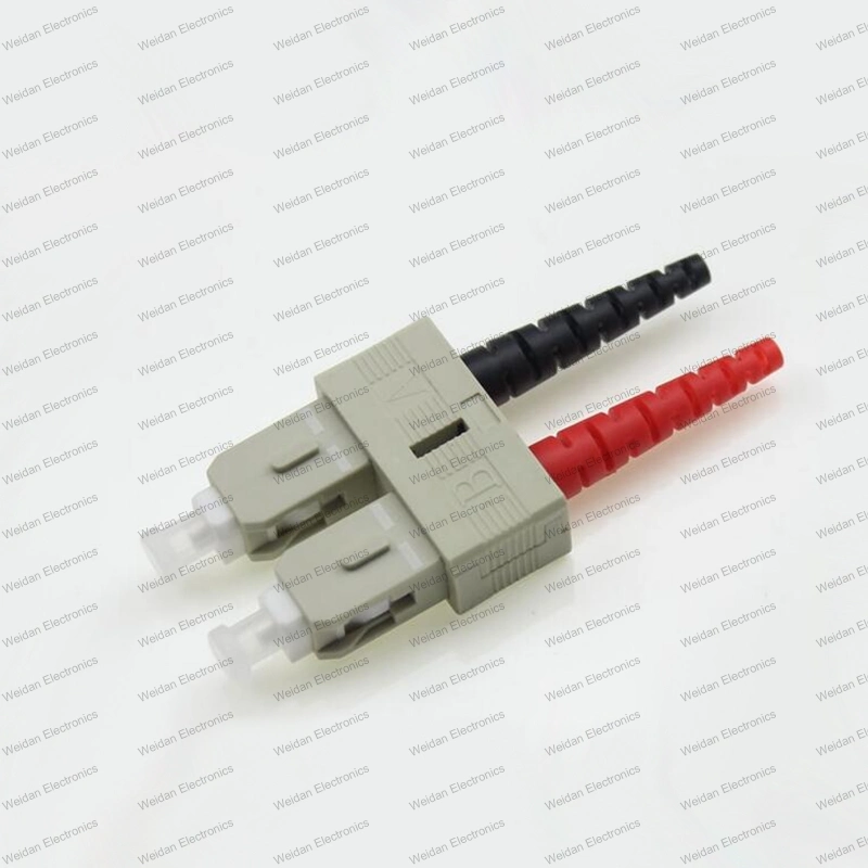 Sc Sm/mm/APC/Om3/Om4 Dx Optical Fiber Connector