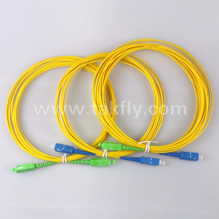 En50575 Aprroved Sm Simplex Sc to Sc Fiber Optic Patch Cord LSZH