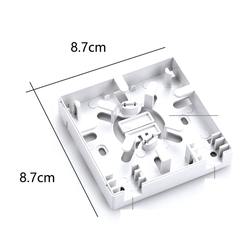 ABS Flame Retardant Fiber Optic Terminal Box Wall Mounted Socket