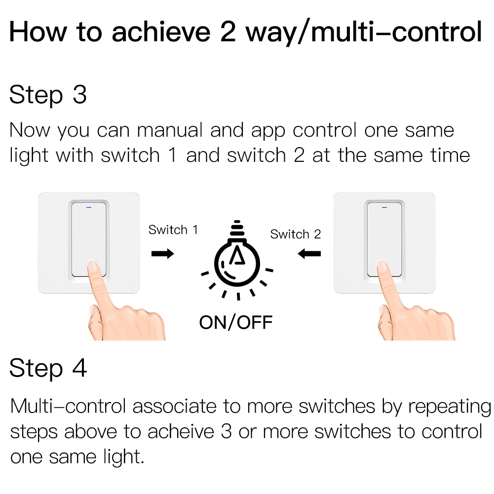 Hot Sales Multiple Gang EU Standards Smart Tuya WiFi Wall Touch Switch