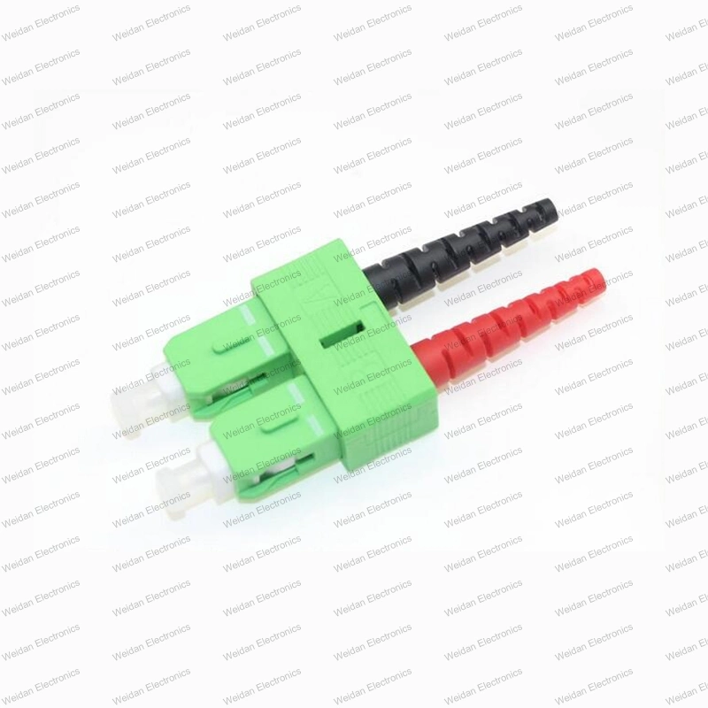 Sc Sm/mm/APC/Om3/Om4 Dx Optical Fiber Connector