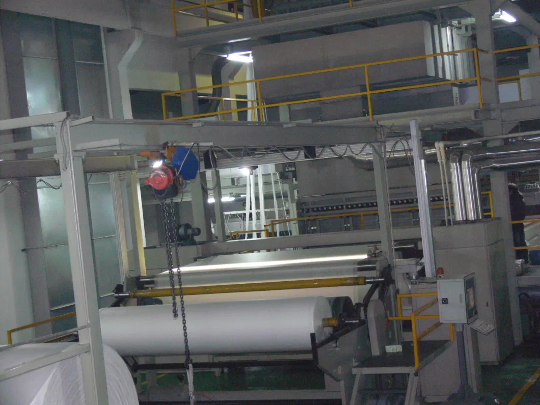 CE Approved SSS PP Nonwoven Polyester Fiber Fabric Making Machine