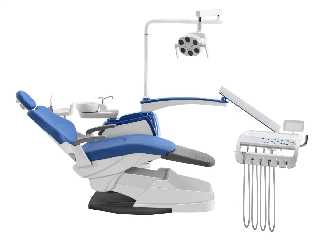Colorful Dental Unit with Micro Fiber Leather Cushion