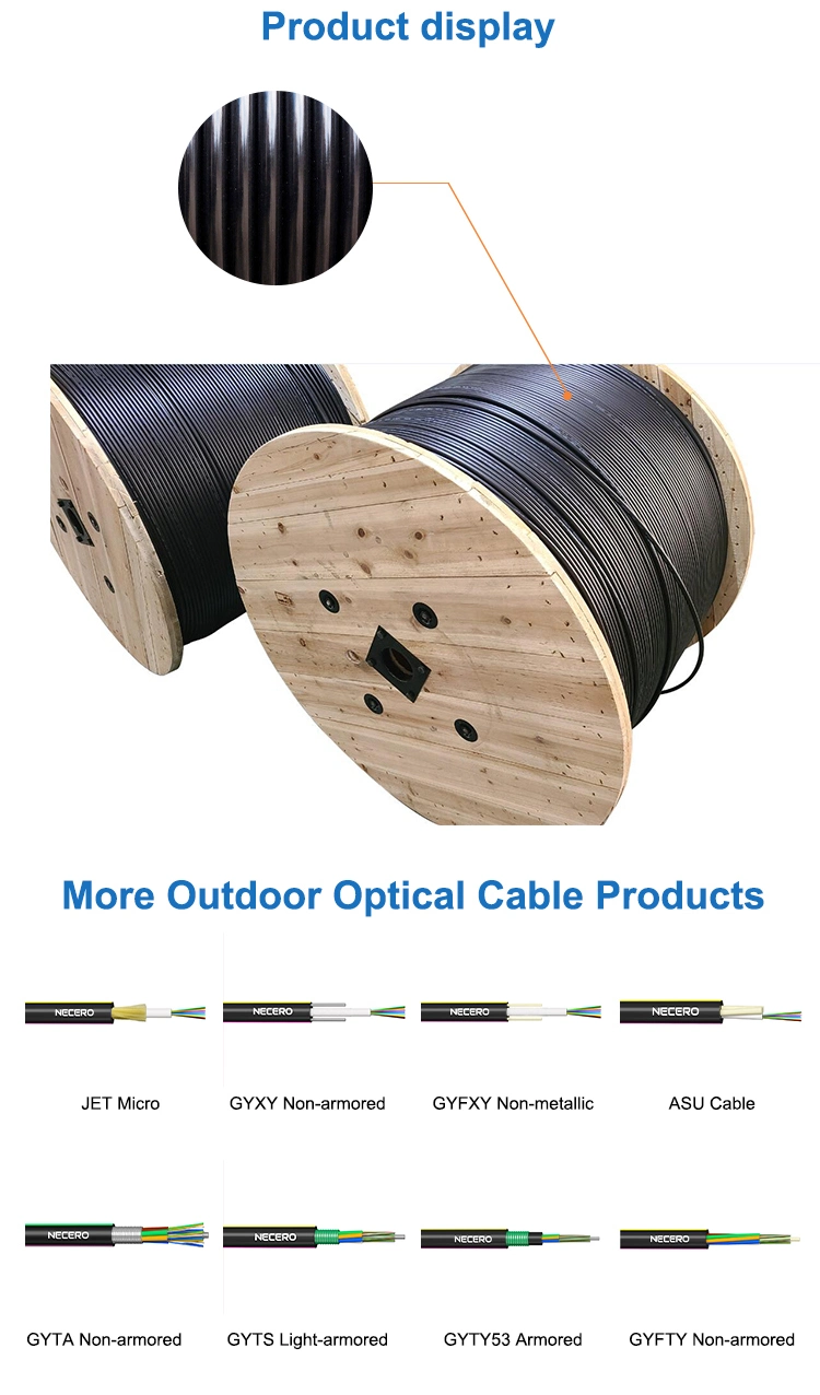 GYTA53 Armored Fiber Optic Cable 32 Core