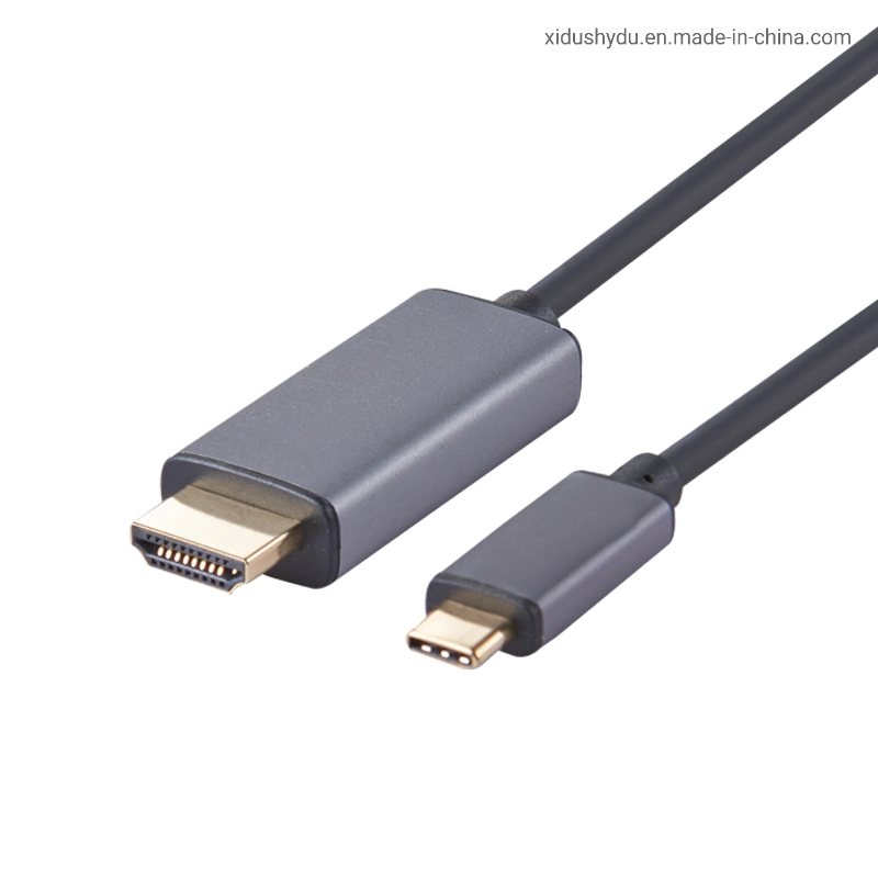 PS176 2m 4K 60Hz USB Type C to HD Cable Male to Male EMI