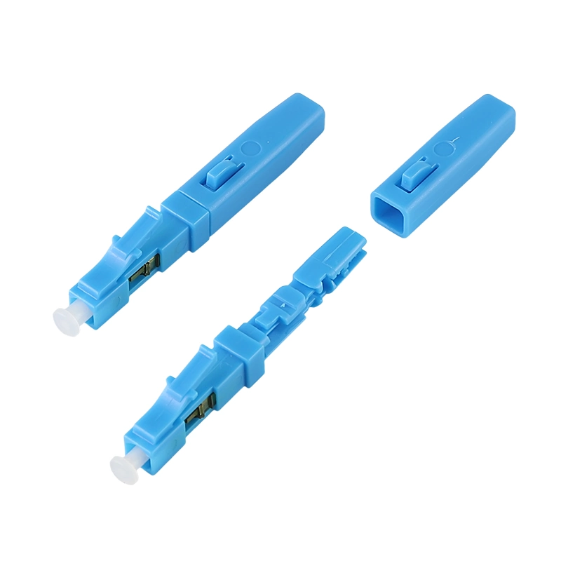 LC Fiber Optic Connector LC/APC Fast Connector Used for 0.9/2.0/3.0mm Round Cable and 2.0*3.0mm Drop Cable
