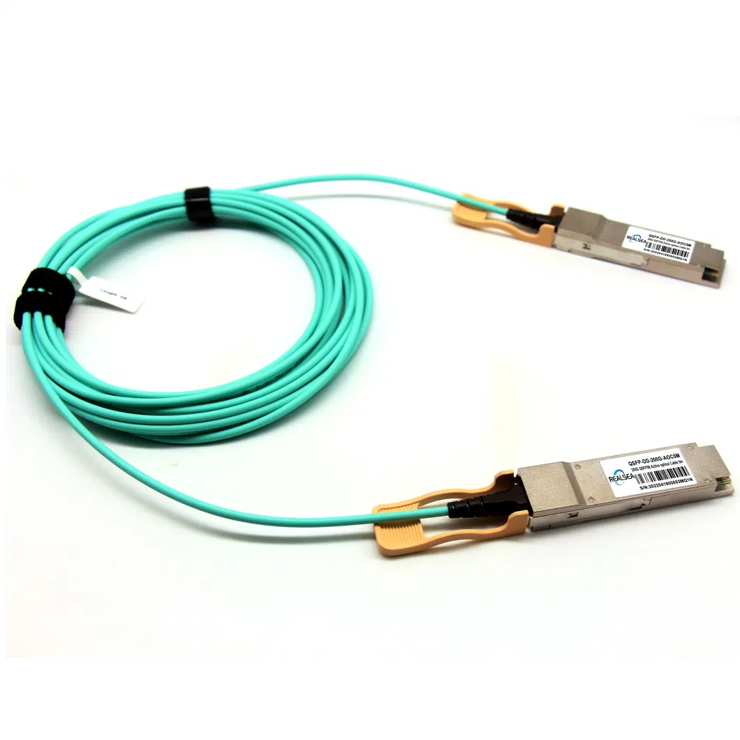 100g Qsfp28 to Qsfp28 Aoc 1m 2m 3m 5m 7m 10m 20m Active Optical Cable 100g Aoc Optical Active Ethernet Cable