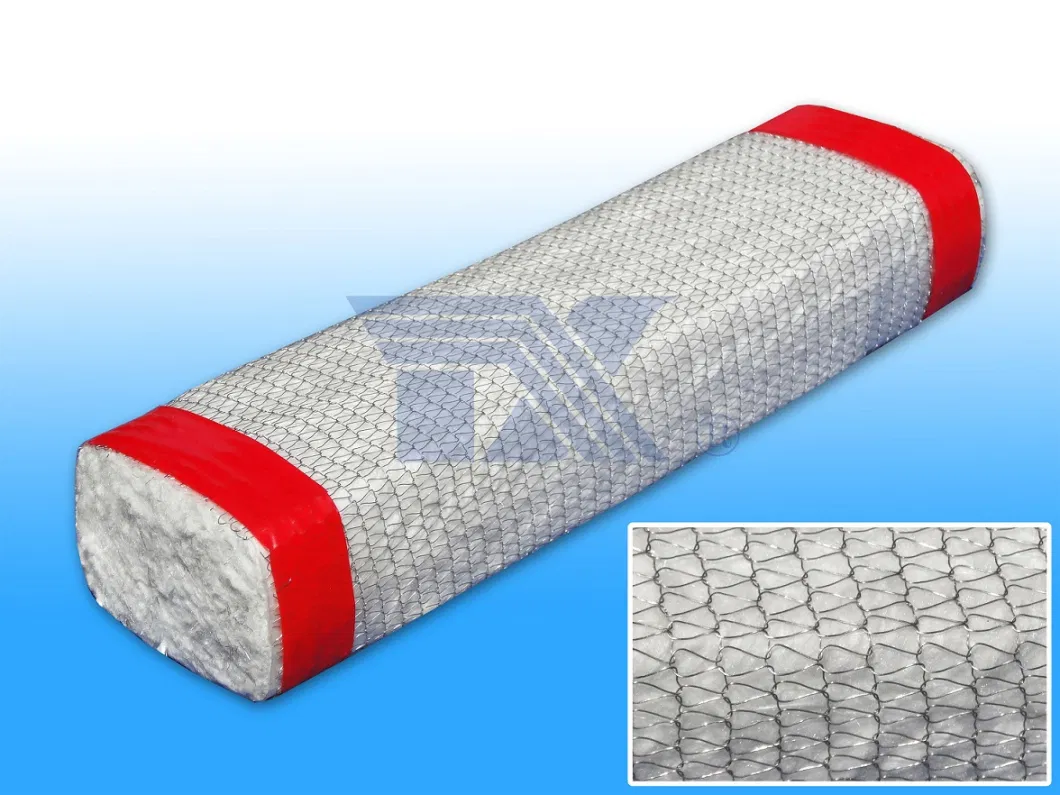 Rectangular Ceramic Fiber Braided Rope for Stove/Furnace Door Sealing