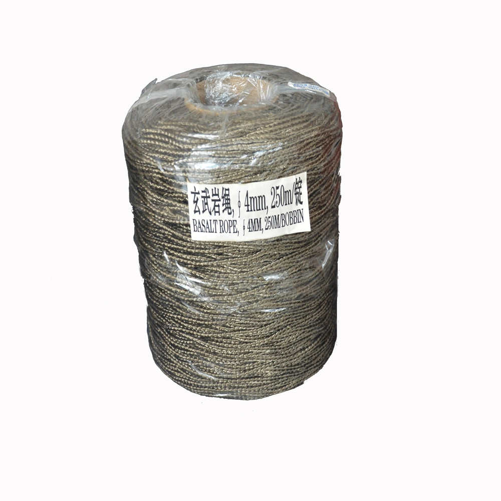 High Temperature Basalt Fiber Braided Rope