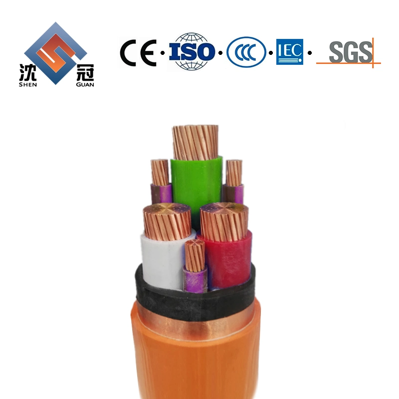 Shenguan Mineral Insulated XLPE Armoured Flexible Fire Resistant Cables Mining Power Cable Mine Cable Fiber Optic Cable Wire Cable H1z2z2-K PV1-F Solar Cable