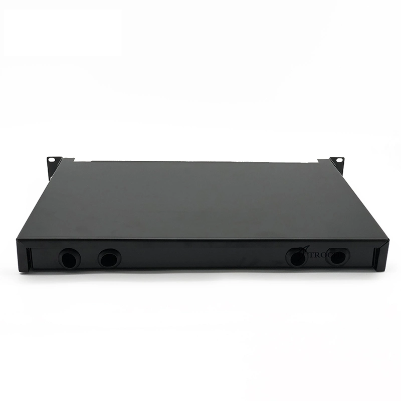 19 Inch Rack Mount Fiber Optical Terminal Box 2u Drawer Type Slideable Type 72 Port Sc Connector Patch Panel