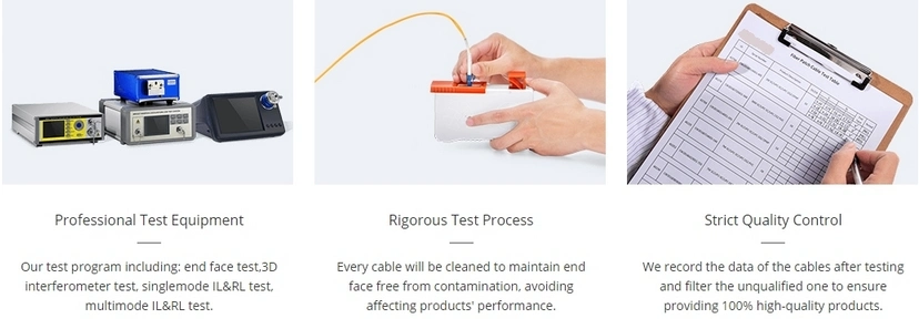 Fiber Optic Cable Single Mode Simplex Sc/APC-Sc/APC Fiber Optic Patch Cord 5%off