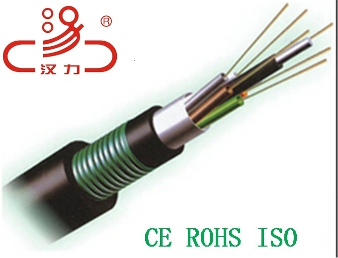 GYTS GYTC8S Multicore Flexible Manufactures Aerial Armored Optic Fiber Cable