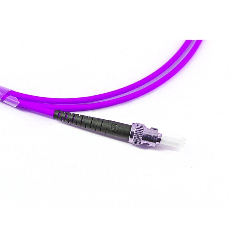Sc-to-St Simplex Om4 Multimode 2.0mm Fiber Optic Patch Cable, 3m