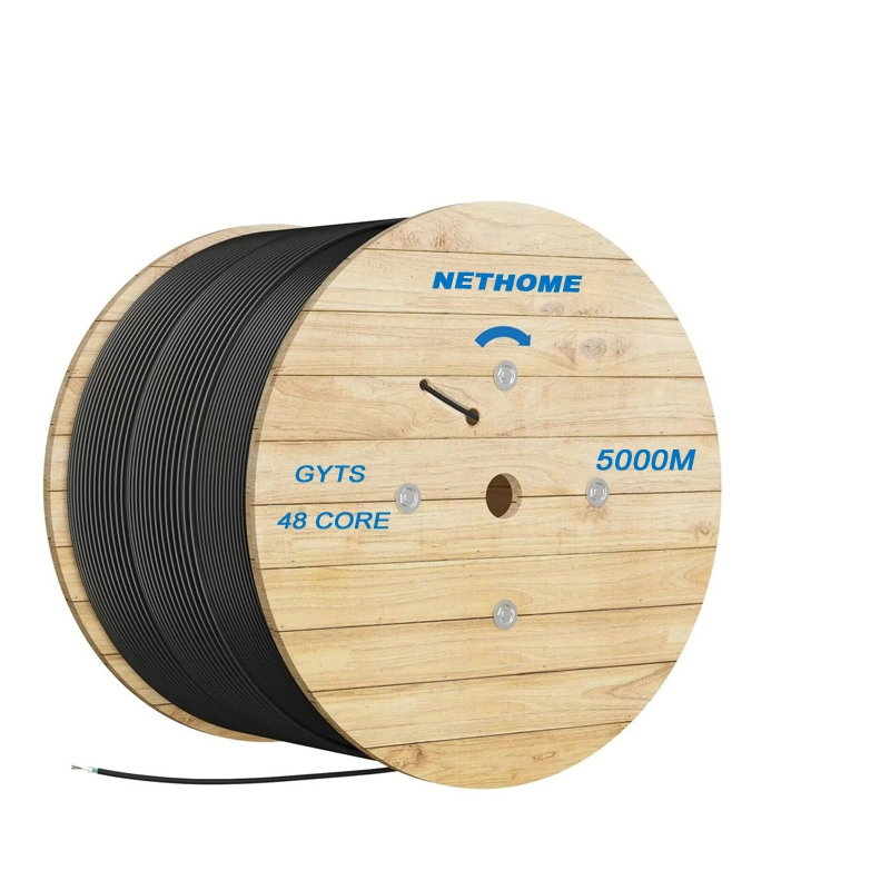 Multimode GYTS 24 Core Armored Om2, Om3, Om4 Fiber Optic Cable