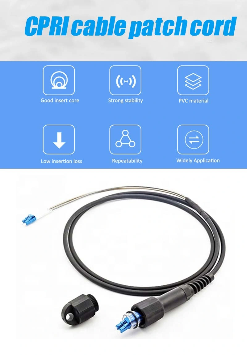 Odva Fiber Solution MPO 12core Pre Connectorized Cpri Patch Cable