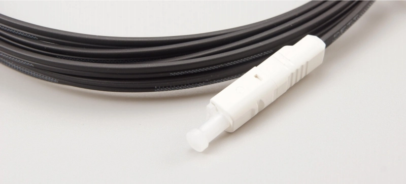 PVC Fiber Optic Equipment Outdoor Waterproof Drop Flexible Cable