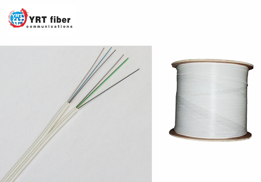 1/2/ 4 Core FTTH LSZH Fiber Optic Cable Indoor Singlemode Drop Cable