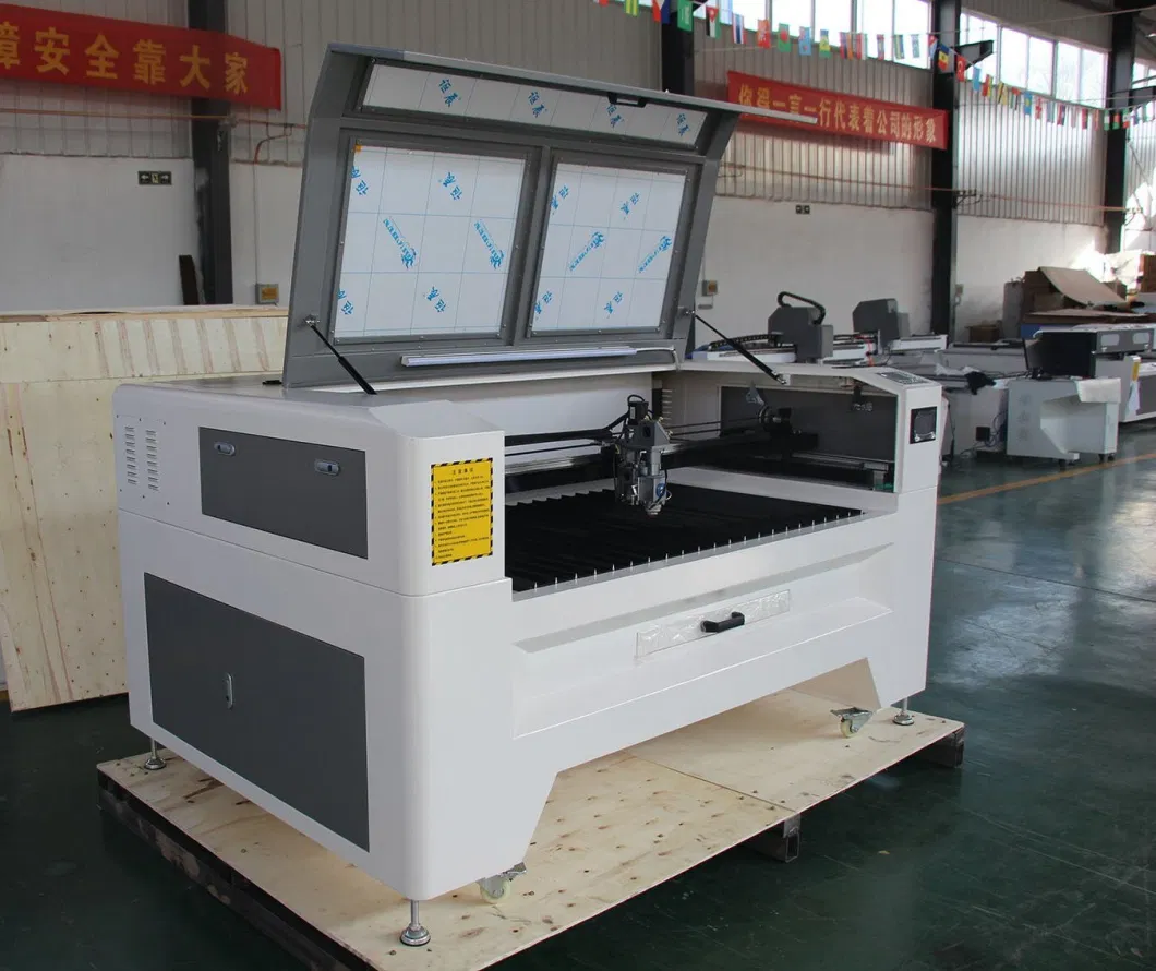 Metal Nonmetal CO2 150W 300W 500W 600W CNC Hybrid Laser Cutter for Wood Acrylic Plastic Leather Stainless Steel Fabric Fiberglass Carbon Fiber Flc1390A