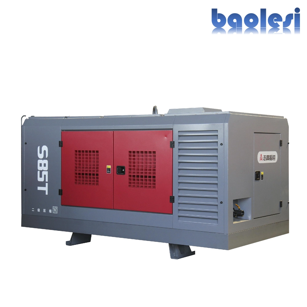 Professional Utility Truck Mounted Diesel Compressors Multiple Mode Air Compressor