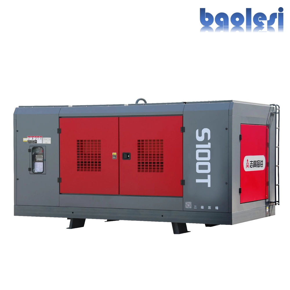 Professional Utility Truck Mounted Diesel Compressors Multiple Mode Air Compressor