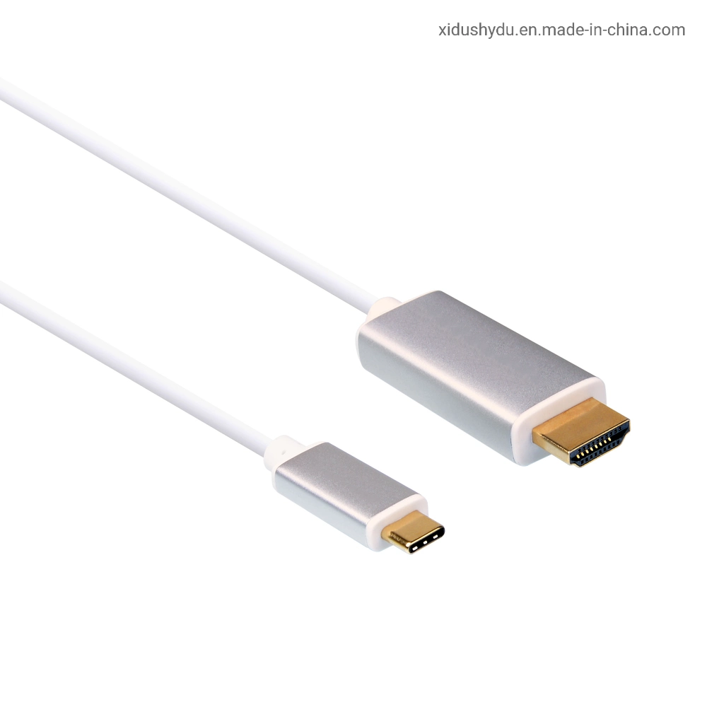 PS176 2m 4K 60Hz USB Type C to HD Cable Male to Male EMI