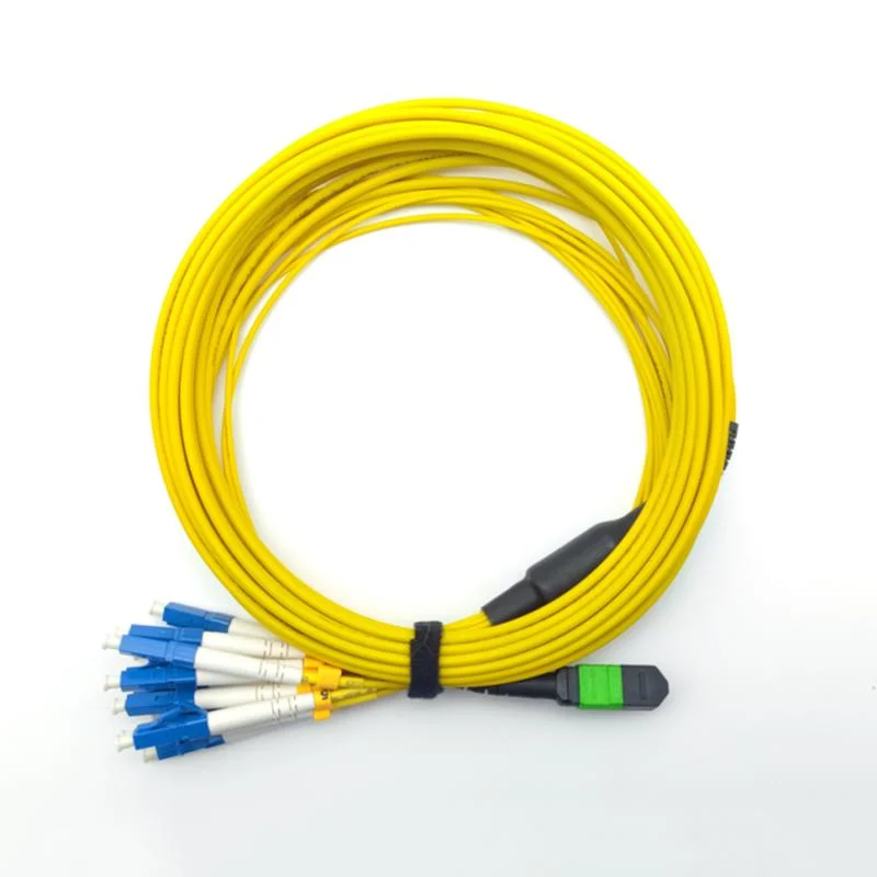 Perfect Quality Singlemode Multimode 12/24f MPO MTP LC Fiber Optic Trunk Cable