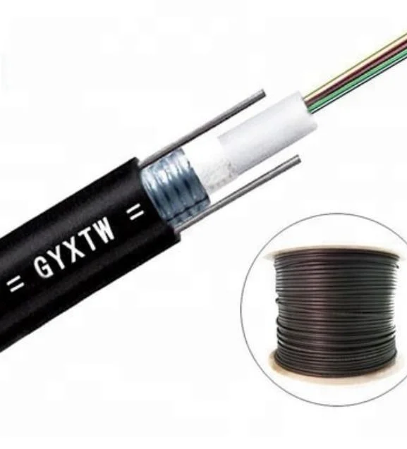 Fcj 12 24 Core GYXTW Outdoor Overhead Underground Fiber Optic Cable