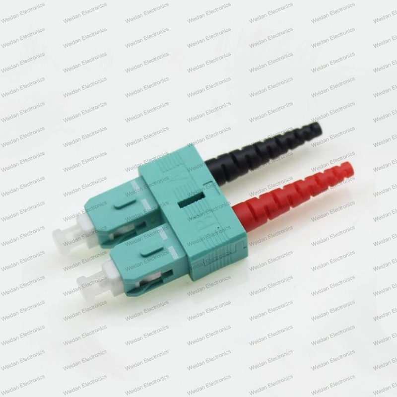 Sc Sm/mm/APC/Om3/Om4 Dx Optical Fiber Connector