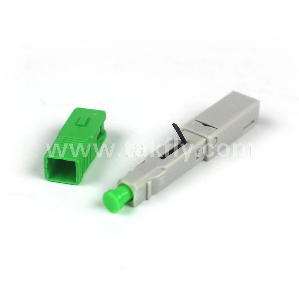 Sc Fiber Optic Fast Connector Field Assembly Fast Connector