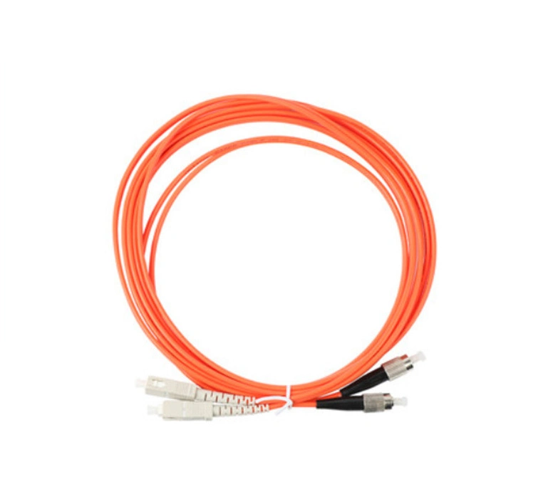 Sc-to-FC Duplex Om2 Multimode 2.0mm Fiber Optic Patch Cable, 3m