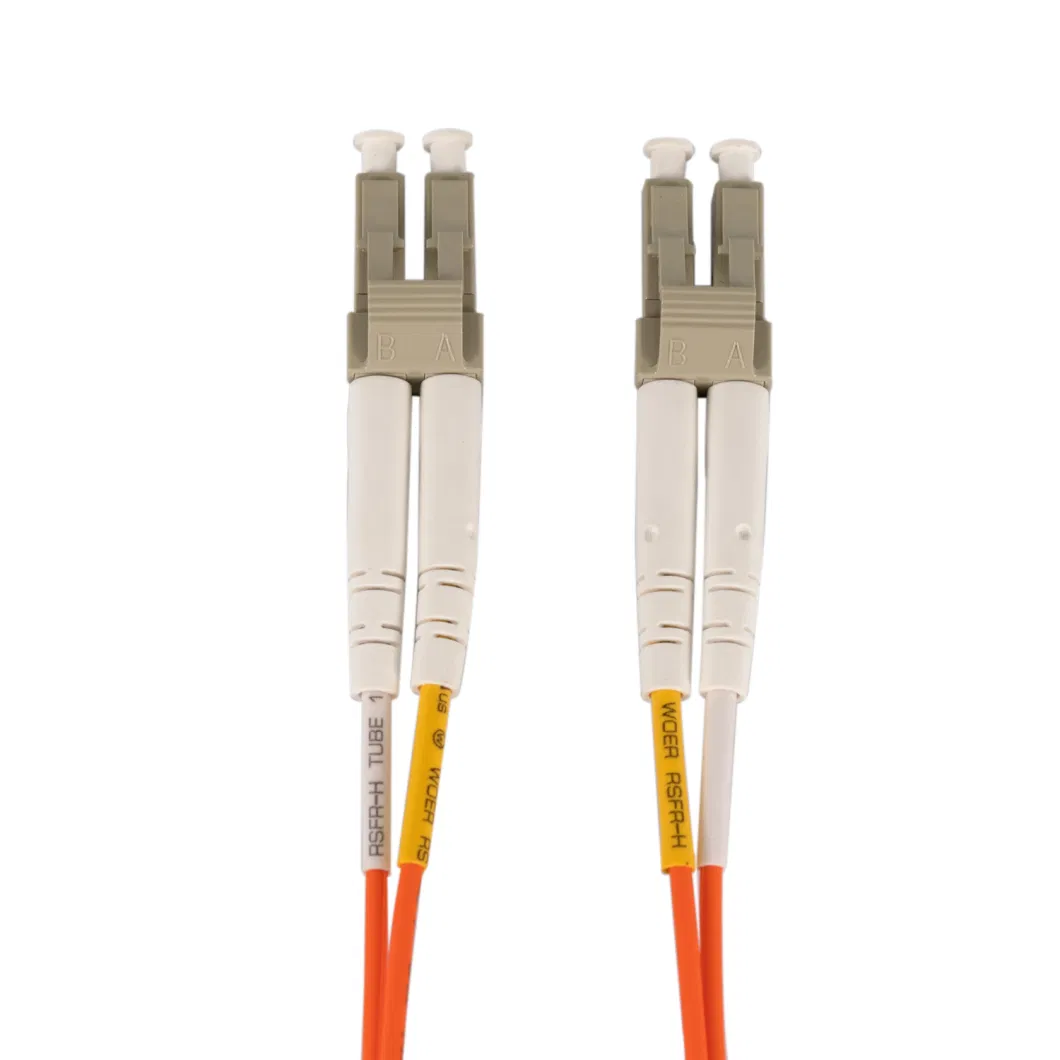 LC/Upc-LC/Upc Duplex Multimode Fiber Optical Patch Cord and Jumper for Fiber to The Home Cable Installation